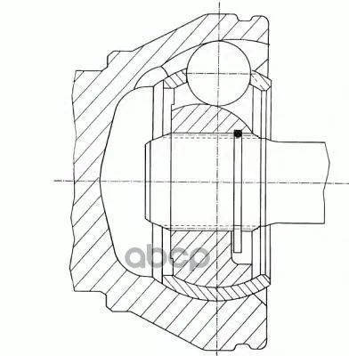 Лот: 21934550. Фото: 1. Шрус Внешний GKN (Loebro) арт... Другое (автозапчасти)