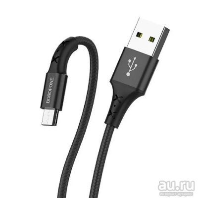 Лот: 15668086. Фото: 1. Кабель Am - microUSB Borofone... Шлейфы, кабели, переходники