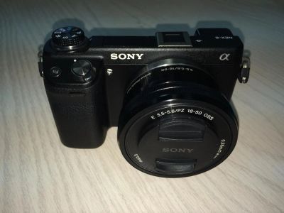 Лот: 5118084. Фото: 1. Фотоаппарат Sony NEX-6L kit 16-50... Цифровые беззеркальные со сменной оптикой