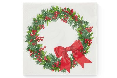Лот: 24491606. Фото: 1. Салфетки трёхслойные HOFF Wreath... Другое (хозтовары)