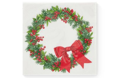 Лот: 24500584. Фото: 1. Салфетки трёхслойные HOFF Wreath... Другое (хозтовары)