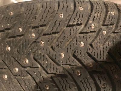 Лот: 12612935. Фото: 1. Шины nokian hakkapelita 8. Шины