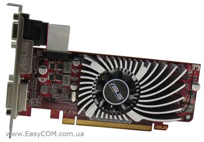 Лот: 7428139. Фото: 1. видеокарта Asus HD-6570 1G DDR3. Видеокарты