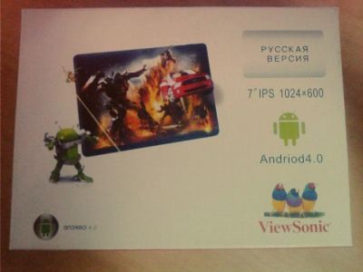 Лот: 4170336. Фото: 1. Планшет ViewSonic копия 7 дюймов... Планшеты
