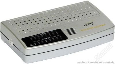 Лот: 136095. Фото: 1. HUB ACORP HU8Dp V2.0. Проводные модемы