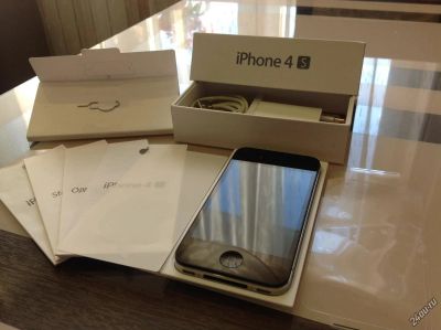Лот: 5243366. Фото: 1. iPhone 4S 32GB Black. Смартфоны