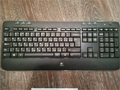 Лот: 8217836. Фото: 1. Logitech K520 беспроводная клавиатура. Клавиатуры и мыши