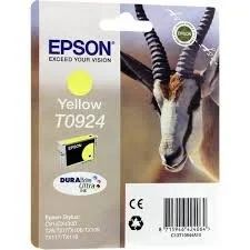 Лот: 17150049. Фото: 1. Картридж Epson T09244A Yellow... Картриджи, расходные материалы