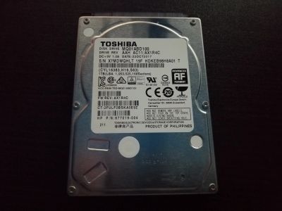 Лот: 17170416. Фото: 1. Жесткий диск Toshiba 1 Тб MQ01ABD100... Жёсткие диски (HDD)