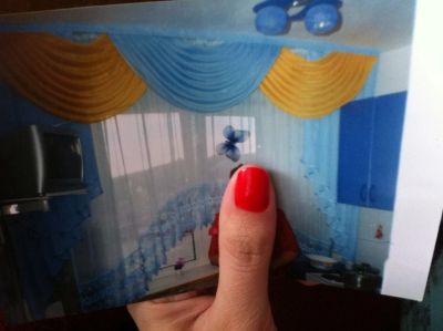 Лот: 4068110. Фото: 1. шторы в отличном состоянии желто... Шторы, тюль