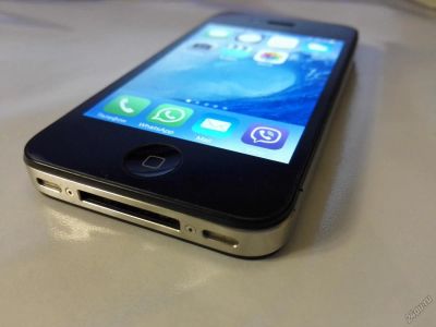 Лот: 6686666. Фото: 1. Продам Apple iPhone 4S 32Gb (черный... Смартфоны