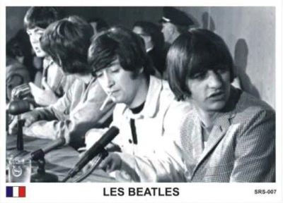 Лот: 10653910. Фото: 1. Beatles коллекционная карточка... Наклейки, фантики, вкладыши