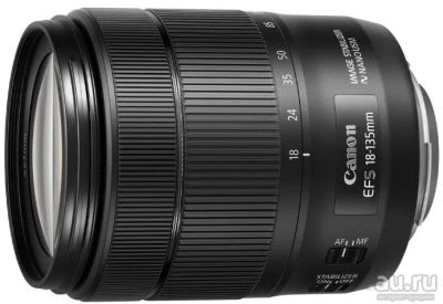 Лот: 13989383. Фото: 1. Canon EF-S 18-135mm f/3.5-5.6... Объективы