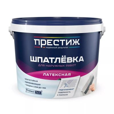 Лот: 24085130. Фото: 1. Шпатлевка Престиж, латексная... Смеси, шпатлевки, цемент