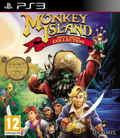 Лот: 8792154. Фото: 1. Monkey Island , лицензионный диск... Игры для консолей