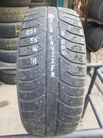 Лот: 23491538. Фото: 1. 1шт 205-55-16 Bridgestone Ice... Шины