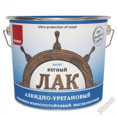 Лот: 6082767. Фото: 1. Неомид Neomid яхтный лак (2,5... Краски, лаки, растворитель