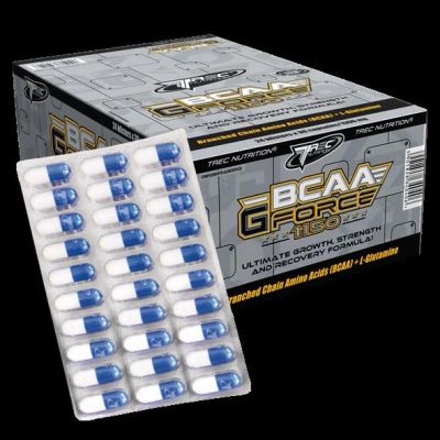 Лот: 3834763. Фото: 1. BCAA G-forse Аминокислоты 30 капсул... Спортивное питание, витамины