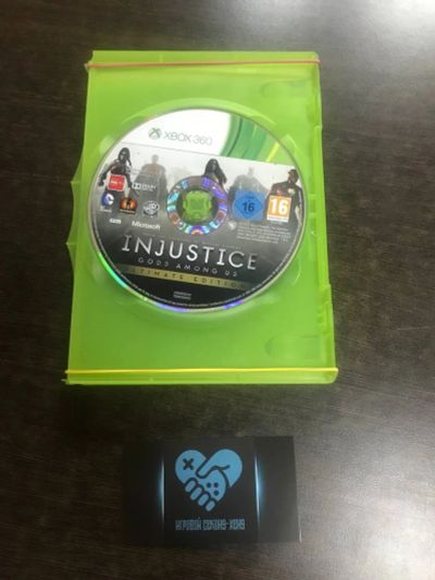 Лот: 19456467. Фото: 1. Injustice: Gods Among Us. Лицензионный... Игры для консолей