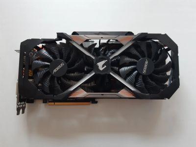Лот: 16210629. Фото: 1. Видеокарта Gigabyte GeForce GTX... Видеокарты