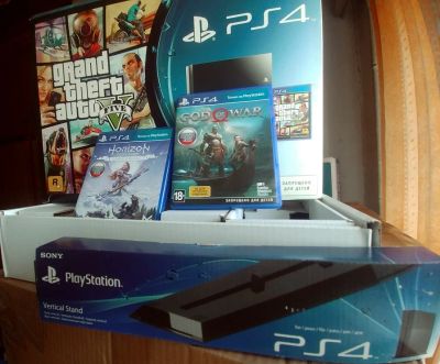 Лот: 18927973. Фото: 1. Sony Playstation 4 500gb. Игровые приставки, консоли
