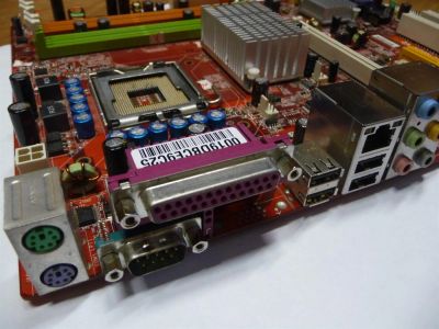 Лот: 3861378. Фото: 1. MSI P965 Neo-F V2 (LGA775 - P965... Материнские платы