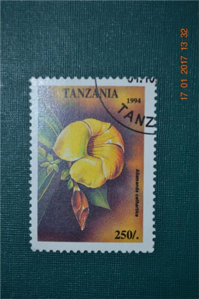 Лот: 8884697. Фото: 1. Марка Танзании 1994г. из серии... Марки