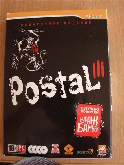 Лот: 2066679. Фото: 1. Лицензионный диск игры Postal... Игры для ПК