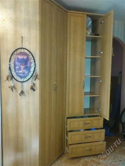 Лот: 2578537. Фото: 1. Угловой шкаф. Шкафы, шкафы-купе