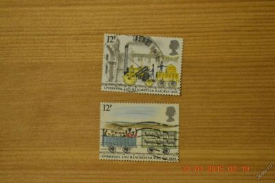 Лот: 6769664. Фото: 1. Марки Великобритании 1980г. Железная... Марки