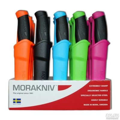 Лот: 11450302. Фото: 1. Нож MORA (Morakniv Companion Blue... Ножи, топоры