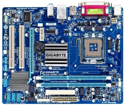 Лот: 5387677. Фото: 1. Материнская плата Gigabyte GA-G41MT-S2PT... Материнские платы