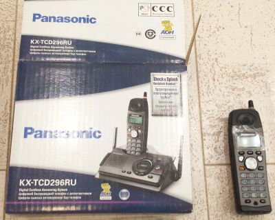 Лот: 12443809. Фото: 1. Panasonic KX-TCD296RU, абсолютно... DECT и радиотелефоны