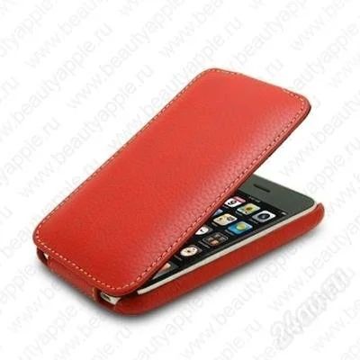 Лот: 2697755. Фото: 1. Чехол Книжка iPhone 3G/3Gs Красный... Чехлы, бамперы