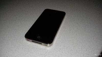 Лот: 8863221. Фото: 1. IPhon 4, 16Gb, б/у, полный комплект... Смартфоны