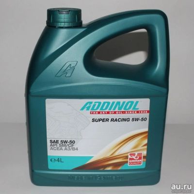 Лот: 13517061. Фото: 1. Addinol Super Racing 5W-50, 4... Масла, жидкости