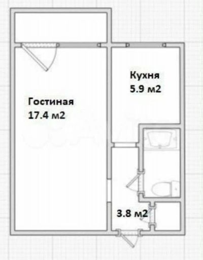 Лот: 25736420. Фото: 1. 1-комн. квартира , Красноярск... Квартиры, студии