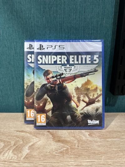 Лот: 22568929. Фото: 1. Игра PS5 Sniper Elite 5. Диск... Игры для консолей