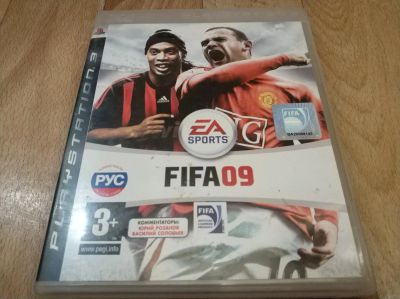 Лот: 11070157. Фото: 1. FIFA 09 PS3 / Лицензионный диск... Игры для консолей