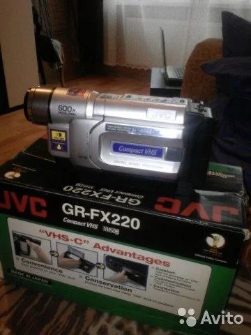 Лот: 9881125. Фото: 1. JVC GR-FX220 Видеокамера камера... Видеокамеры