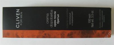 Лот: 977576. Фото: 1. Крем после бритья Cliven for men... Унисекс парфюмерия