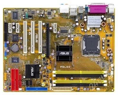 Лот: 1291837. Фото: 1. Мать ASUS P5LD2. Материнские платы