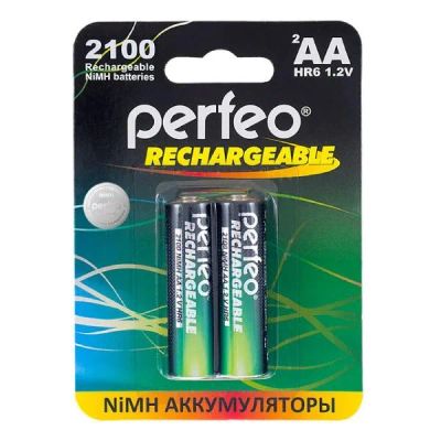 Лот: 25359369. Фото: 1. Аккумуляторы Perfeo LR6 (АА... Батарейки, аккумуляторы, элементы питания