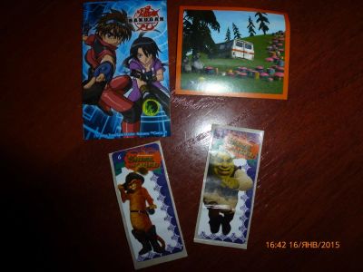 Лот: 4974043. Фото: 1. Наклейки. Другое (игрушки)