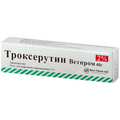 Лот: 23733694. Фото: 1. Троксерутин Врамед 2% гель для... Лекарства