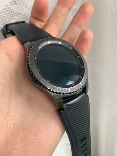 Лот: 17621383. Фото: 1. Samsung Gear S3 frontier. Смарт-часы, фитнес-браслеты, аксессуары