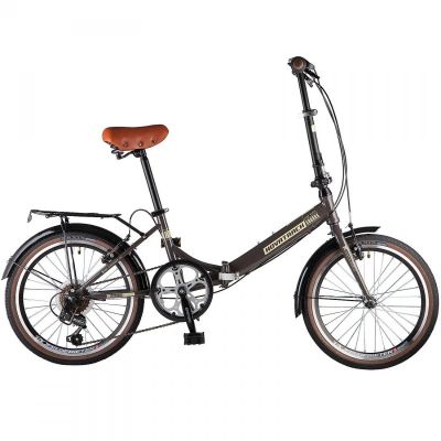 Лот: 13314560. Фото: 1. Велосипед Novatrack Aurora коричневый... Велосипеды