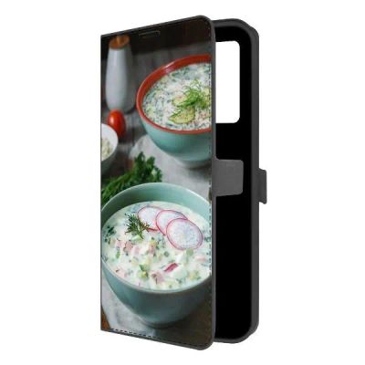 Лот: 25541633. Фото: 1. Чехол Krutoff Eco Book "Окрошка... Чехлы, бамперы