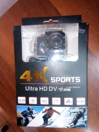Лот: 10496792. Фото: 1. Экшн-камера Sport 4K Ultra HD... Экшн камеры