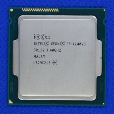 Лот: 16227986. Фото: 1. Xeon® E3-1240 v3 (8M Cache, 3... Процессоры